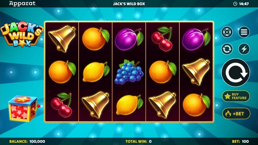Jack’s Wild Box slot screen 1