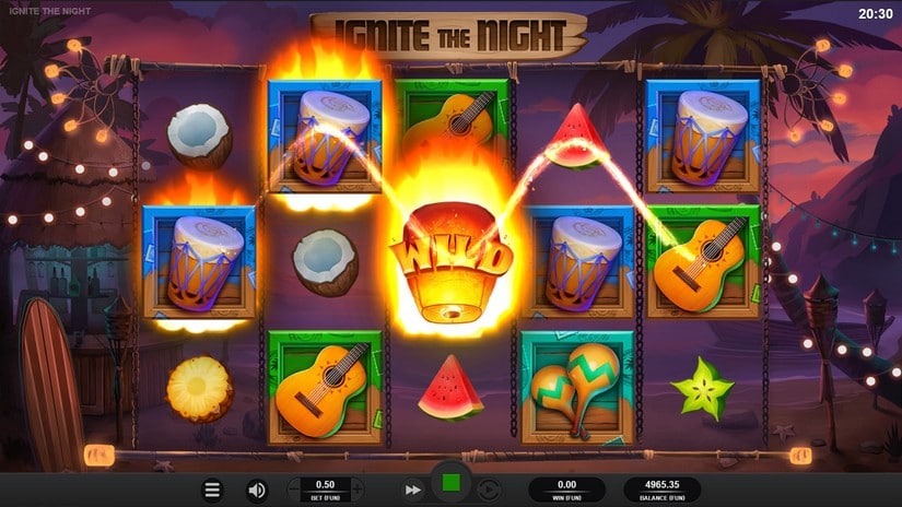 Ignite The Night slot screen 3