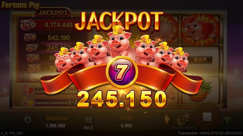 Fortune Pig slot screen 5