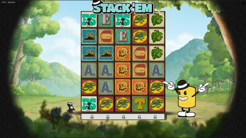 Stack Em slot screen 3