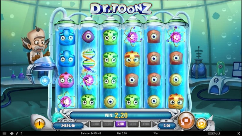 Dr Toonz slot screen 4