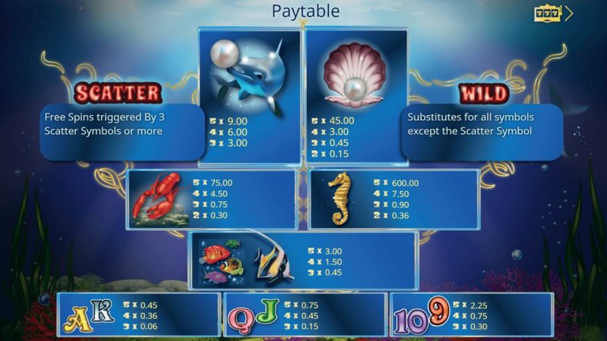 Dolphin’s Luck 2 slot screen 2
