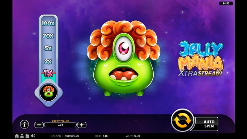 Jelly Mania XtraStreak slot screen 1