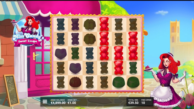 Miss Candy’s Sweet Escape slot screen 5
