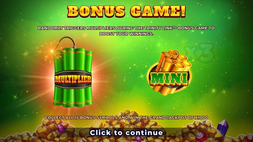 Trinity Gold Link: Running Wins slot screen 3
