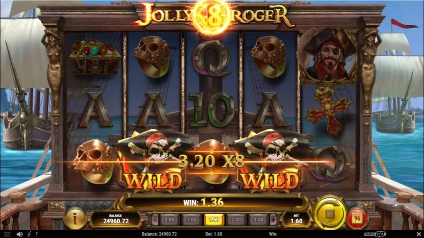 Jolly Roger 2 slot screen 5