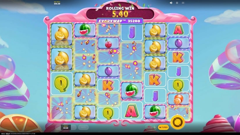 Sugarlicious EveryWay slot screen 2
