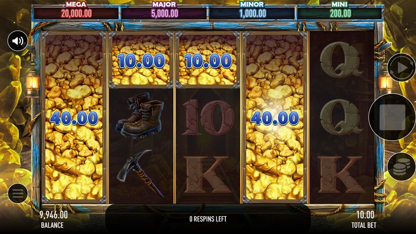 Max Miner slot screen 3