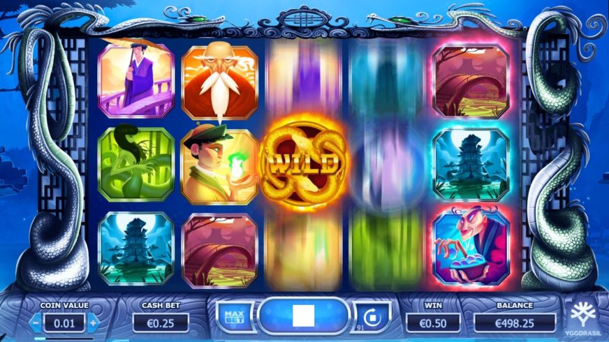 Legend of the White Snake Lady slot screen 2