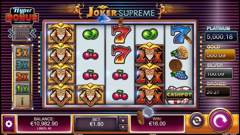 Joker Supreme slot screen 2