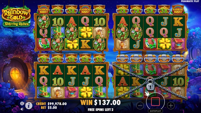 Rainbow Gold slot screen 5