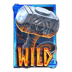 Wild Symbol of Hammer Gods Slot