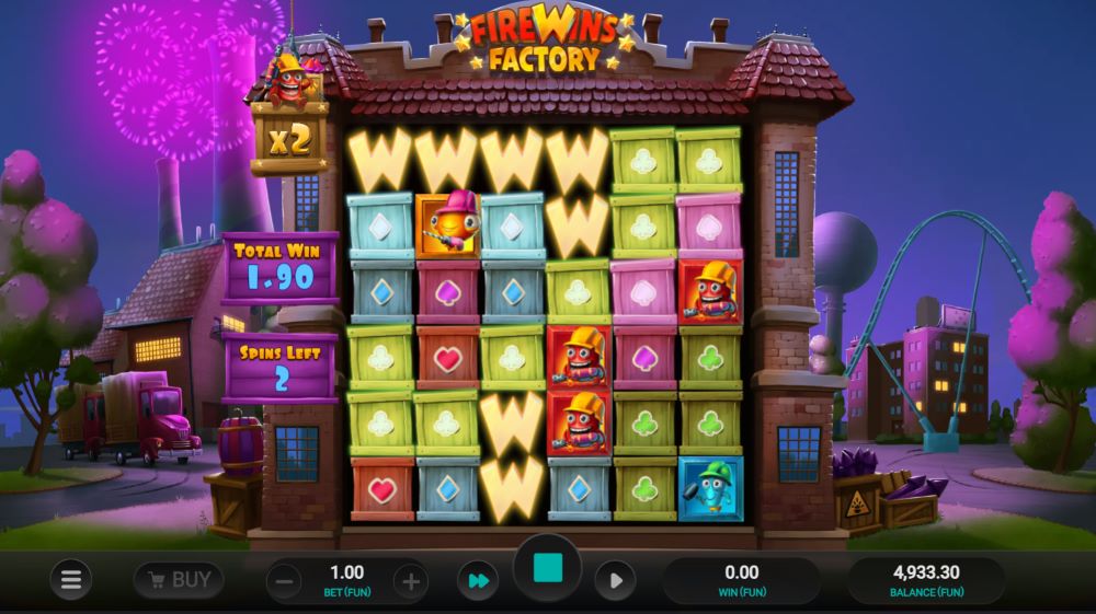 Firewins Factory free spins