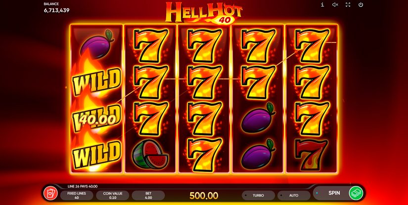 Hell Hot 40 slot screen 5