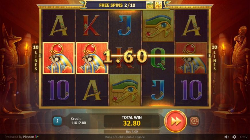 Book of Gold: Double Chance slot screen 1