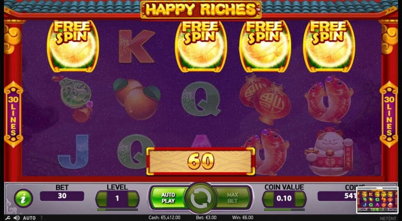 Happy Riches slot screen 3