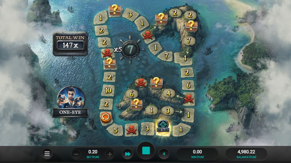 Dead Man's Trail Dream Drop bonus game