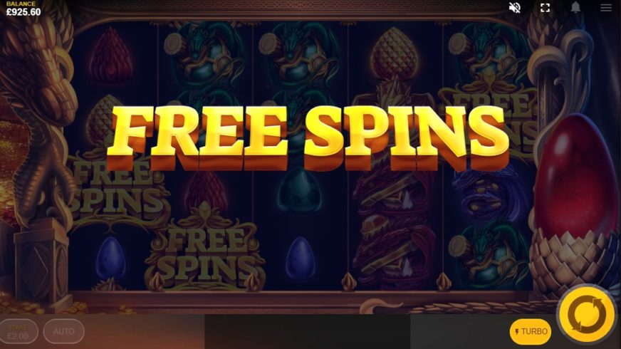 Dragon’s Fire slot screen 3