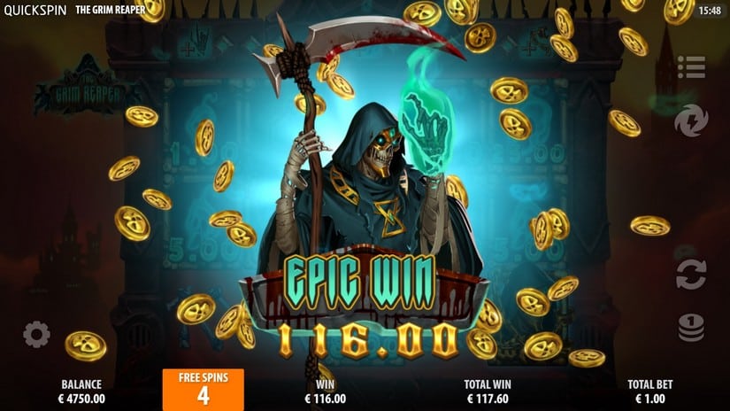 The Grim Reaper slot screen 6