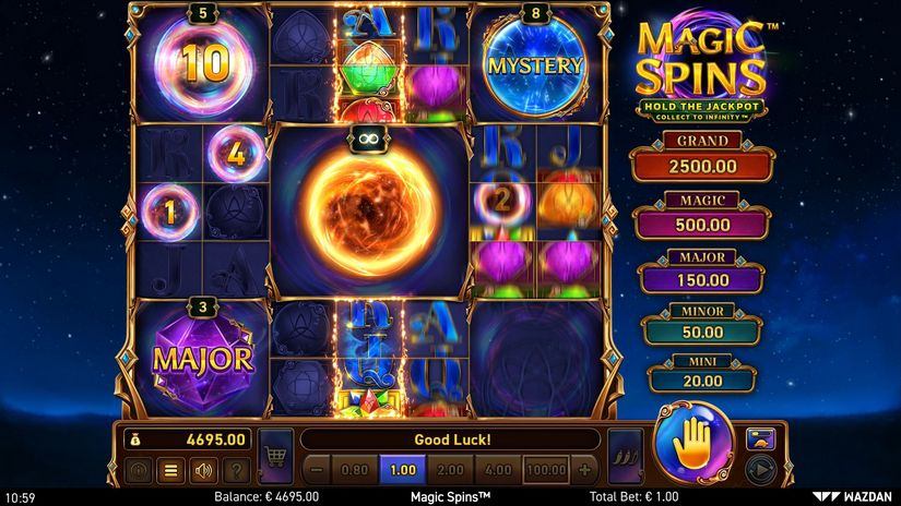 Magic Spins™ slot screen 3