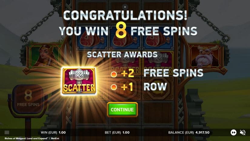 Riches of Midgard: Land and Expand slot screen 3