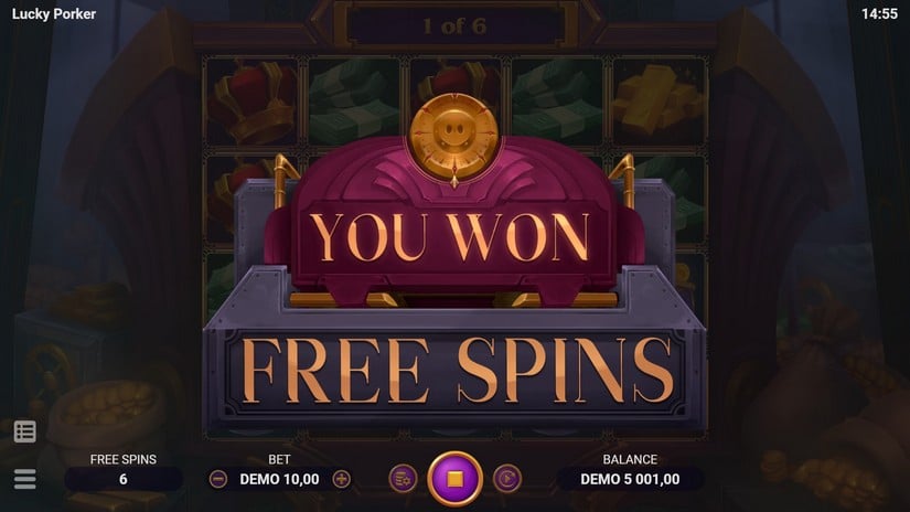 Lucky Porker slot screen 3