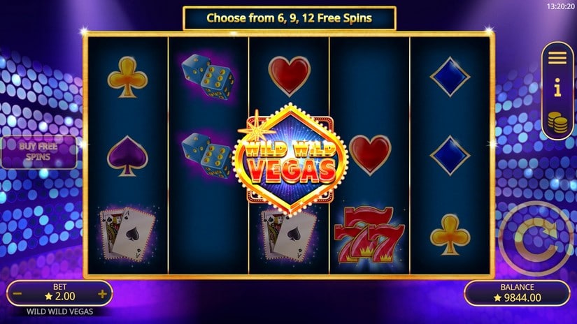 Wild Wild Vegas slot screen 5