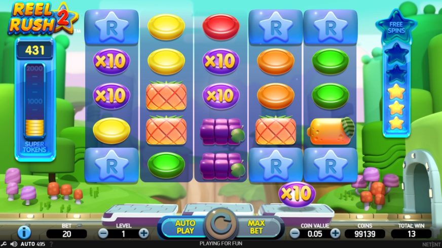 Reel Rush 2 slot screen 3