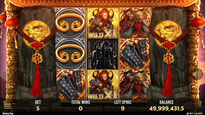 Monkey King slot screen 5