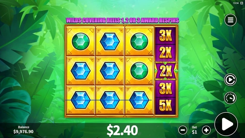 Inca Gems slot screen 4