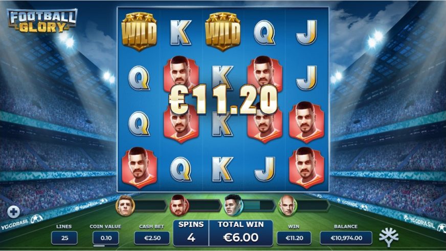 Football Glory slot screen 4