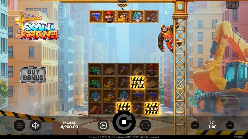 Skyline Fortunes slot screen 1