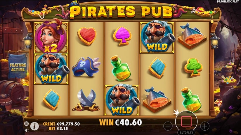 Pirates Pub slot screen 5
