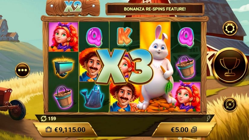 Rabbit Bonanza slot screen 2