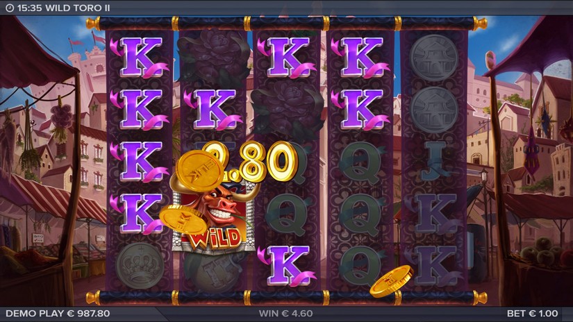 Wild Toro 2 slot screen 3