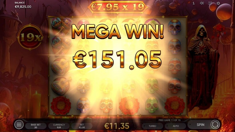 Dia de Los Muertos 2 slot screen 5