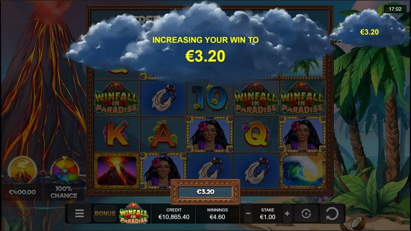 Winfall in Paradise slot screen 5