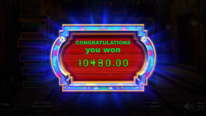 Mexican Ways slot screen 2