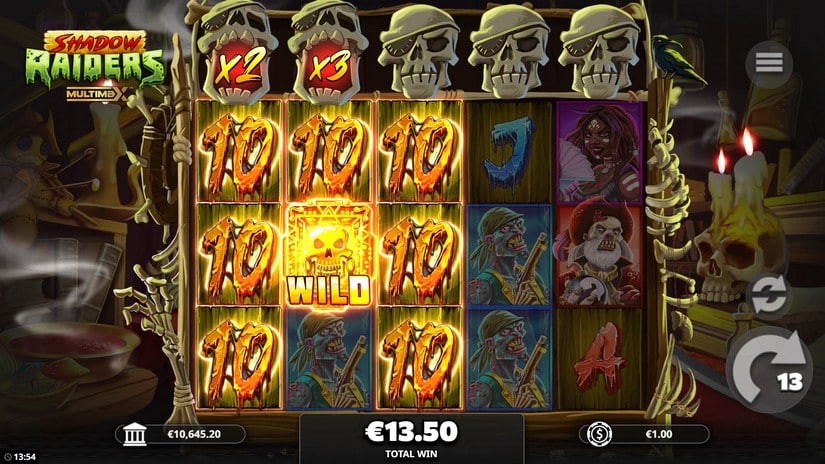 Shadow Raiders MultiMax slot screen 6