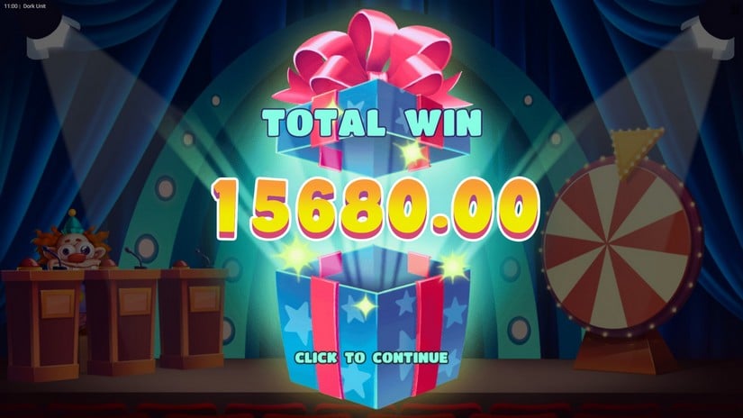 Dork Unit slot screen 8