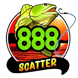 Scatter of 888 Big Bass Bonanza Slot