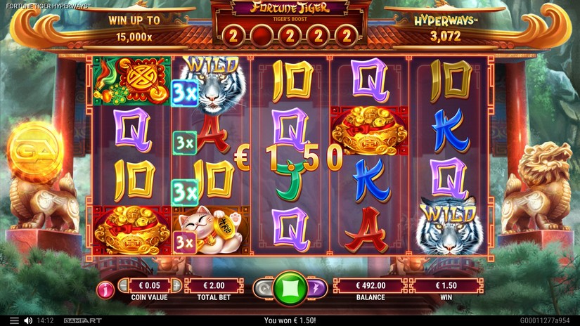 Fortune Tiger HyperWays slot screen 2