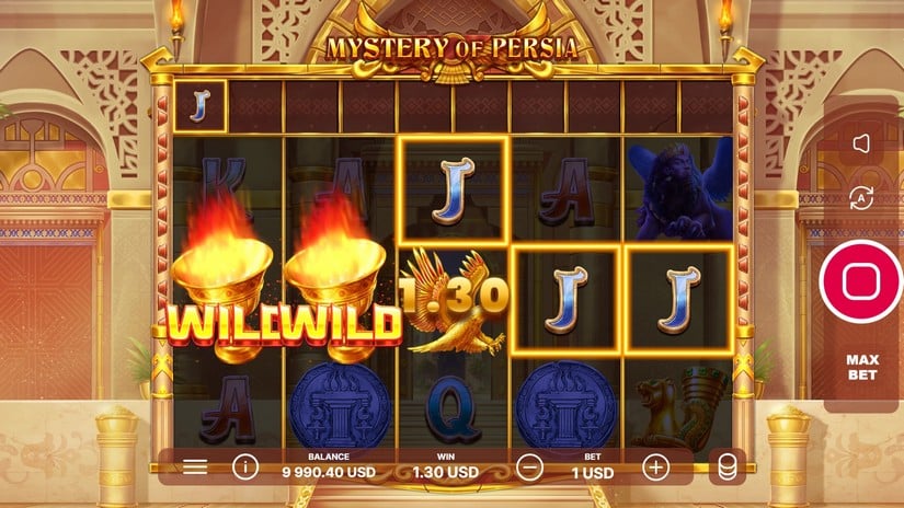Mystery of Persia slot screen 3
