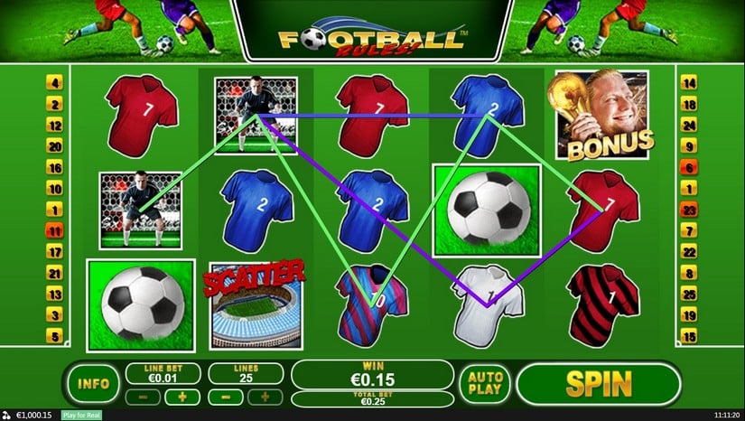 Football Rules slot screen 5