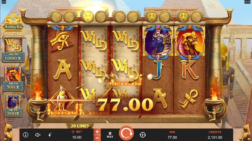Ark of Ra slot screen 3