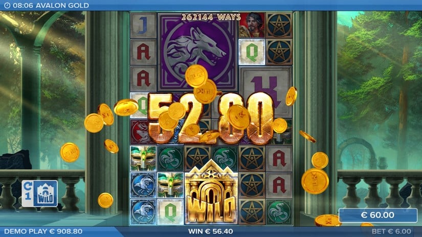 Avalon Gold slot screen 3