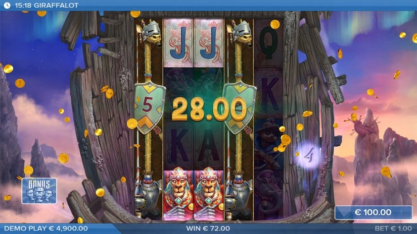 Giraffalot slot screen 6