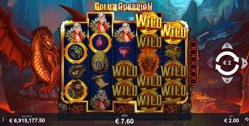 Gold’s Guardian slot screen 4