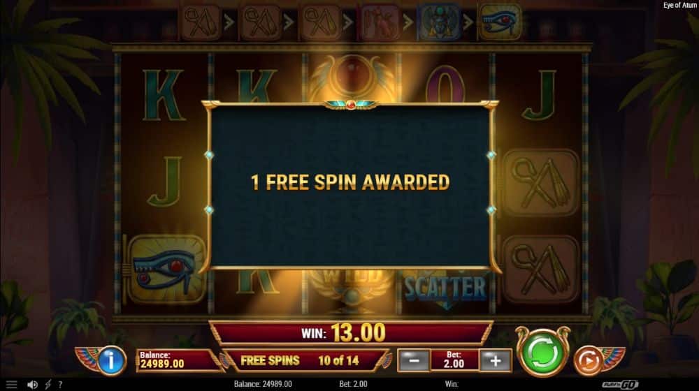 Eye of Atum slot demo