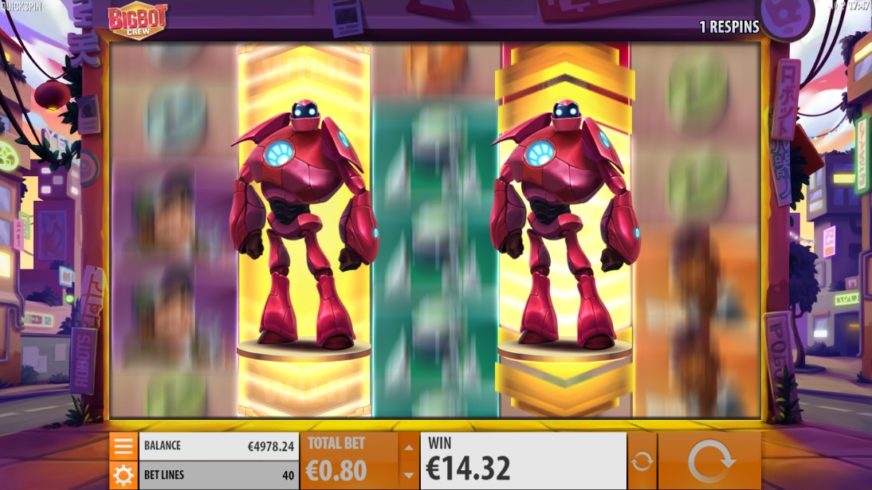 Big Bot Crew slot screen 2